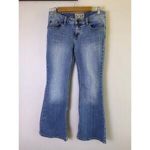American Rag Y2K Low Rise Bootcut Jeans Light Wash Flare 7S